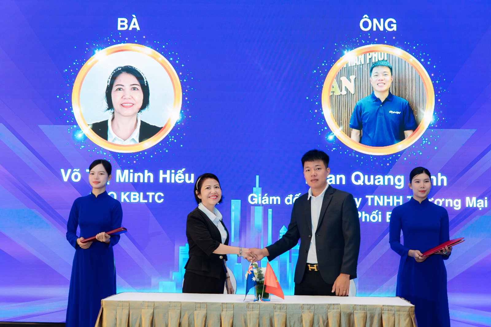 KHÁC BIỆT LÀ TẤT CẢ HỢP TÁC VỚI NHÀ PHÂN PHỐI BÌNH AN TẠI LỄ SINH NHẬT AUSTRAMILK