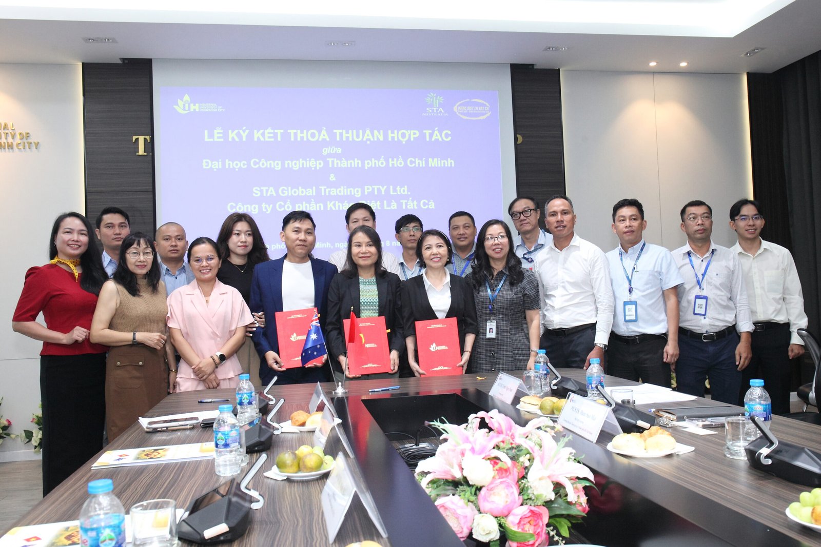 DẤU MỐC HỢP TÁC CHIẾN LƯỢC: IUH – EID JSC – STA Global Trading