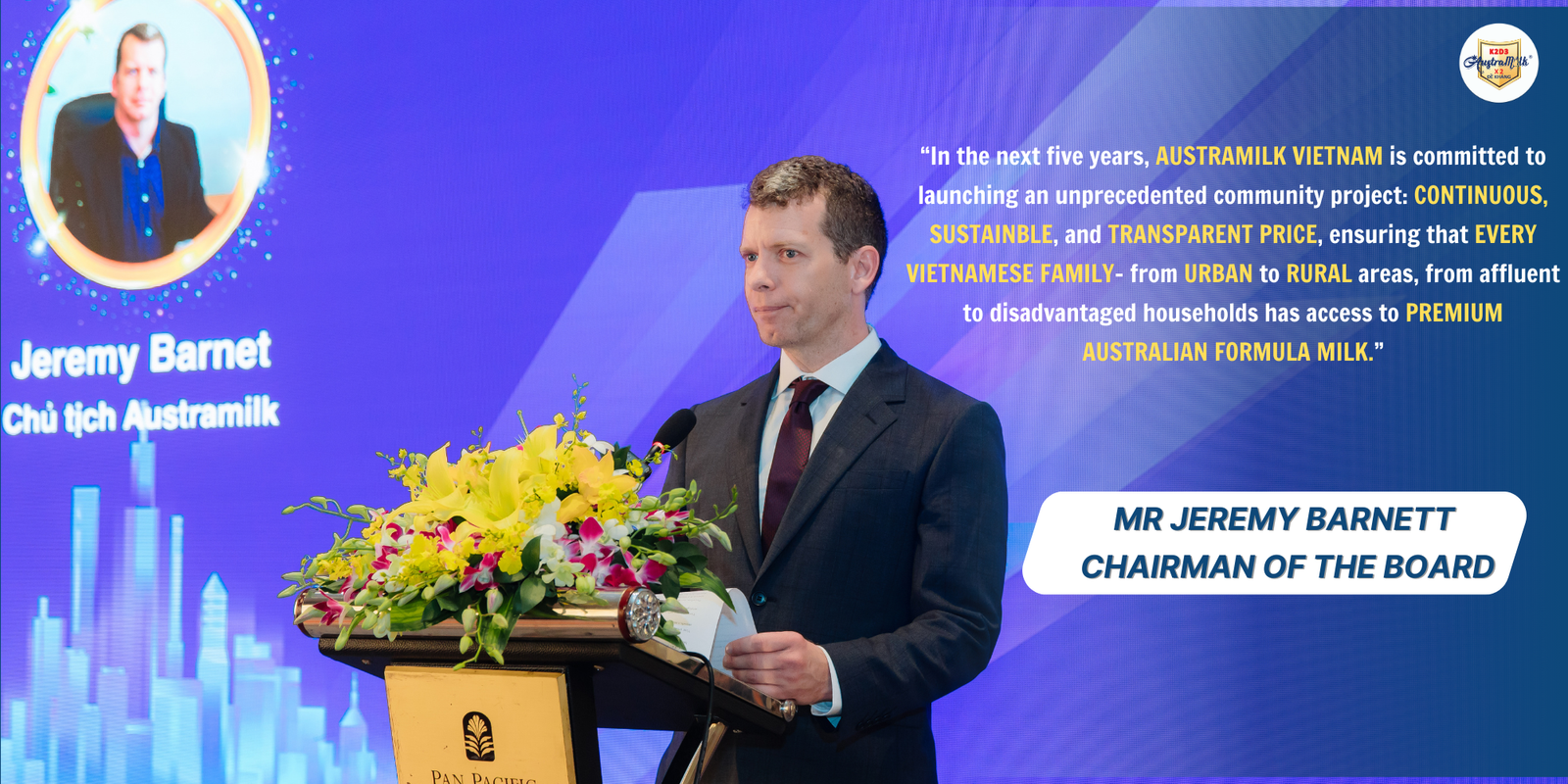 CHƯƠNG TRÌNH CỘNG ĐỒNG ÚC ĐƯỢC AUSTRAMILK THỰC HIỆN VỚI TÌNH THÂN “TỪ TRÁI TIM ĐẾN TRÁI TIM”