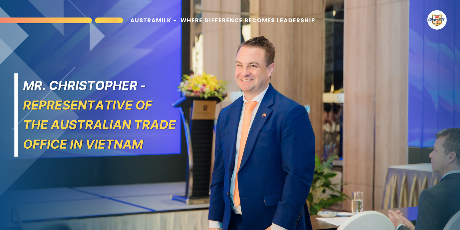 ông Christopher – đại diện Phòng Tham tán Thương mại Úc (2000 x 1000 px)