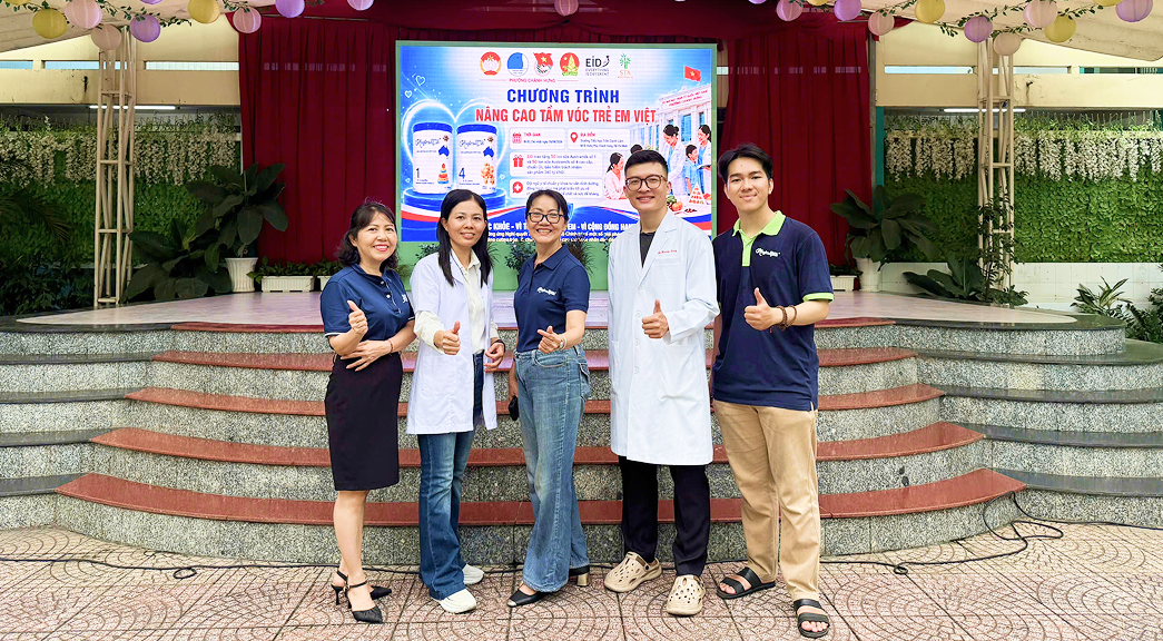 EID PHỐI HỢP CÙNG ĐỘI NGŨ Y TẾ PHƯỜNG CHÁNH HƯNG – KẾT NỐI DINH DƯỠNG CHUẨN ÚC, ĐỒNG HÀNH CÙNG CHA MẸ
